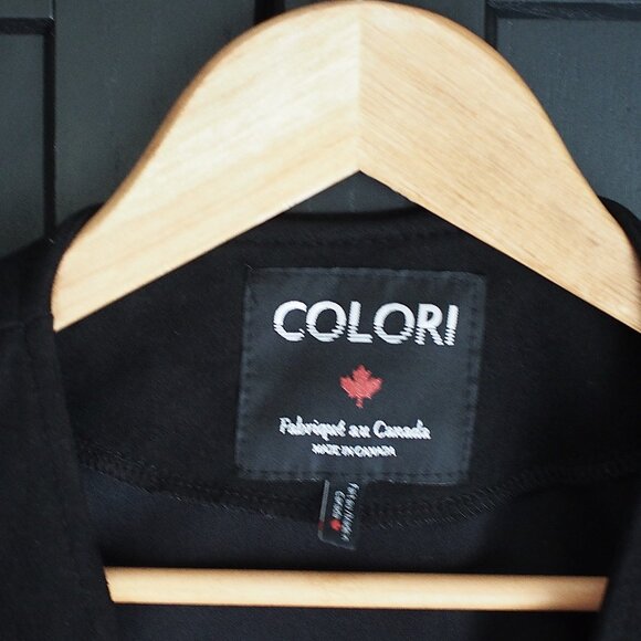 Colori | Vintage Black Bolero in Faux Suede - Picture 2 of 6